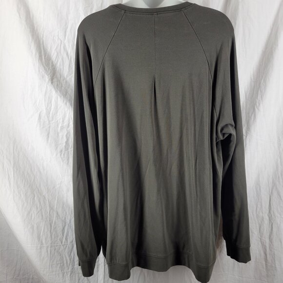 Cozy Earth Men's Bamboo Pullover Crew Sweatshirt Long Sleeve Size XL - Picture 3 of 5